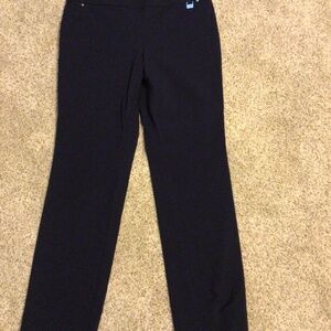 Size 14 Navy Blue Soft Ankle Pants